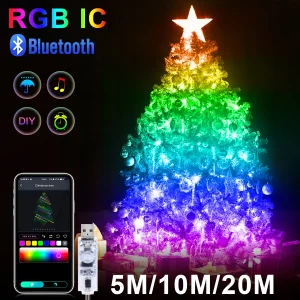Led Ljusslinga Med App