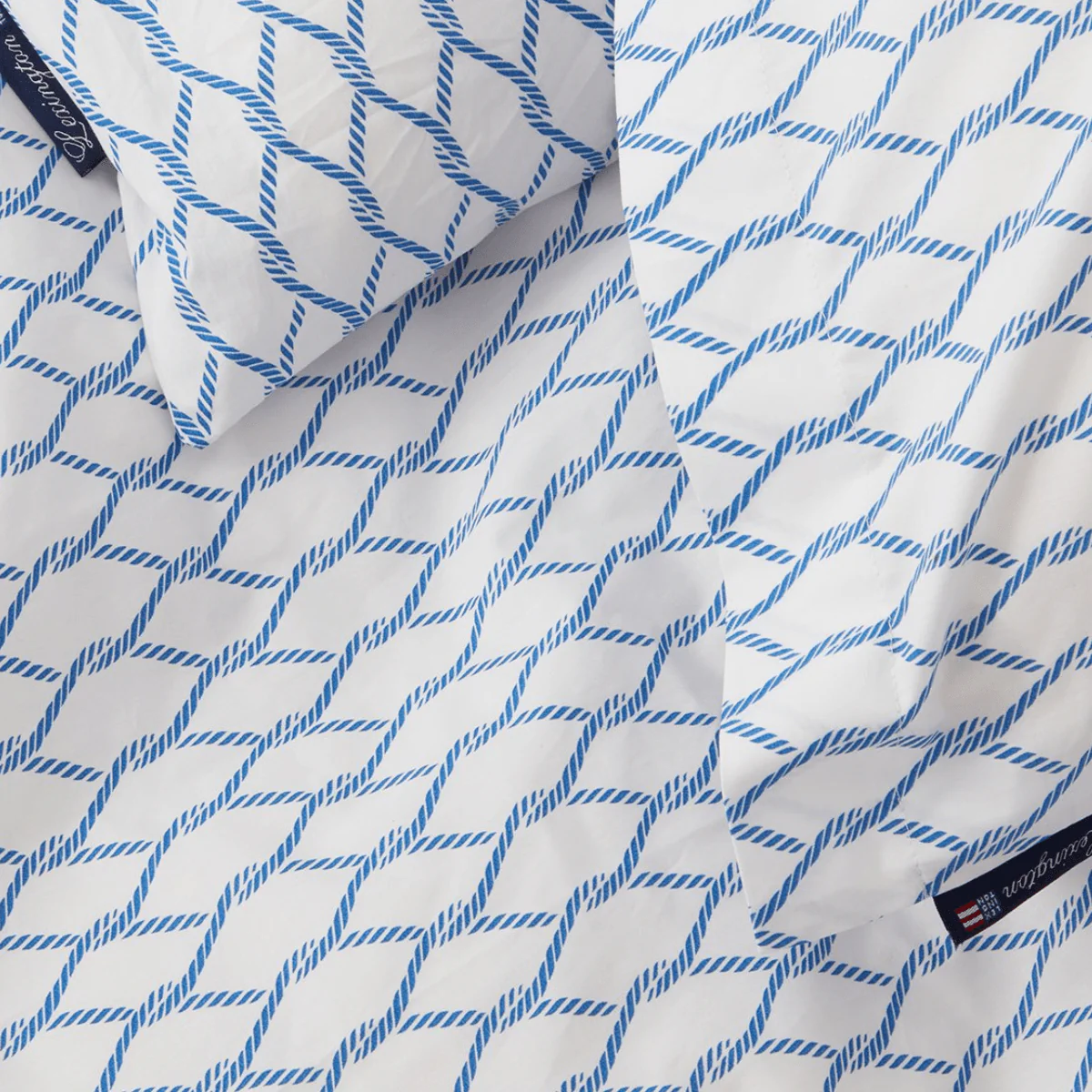 Lexington Rope Printed Cotton Poplin Påslakanset - Outlet - Bild 3