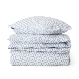 Lexington Rope Printed Cotton Poplin Påslakanset - Outlet