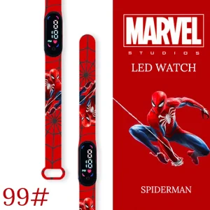 Spider-Man Klocka För Barn