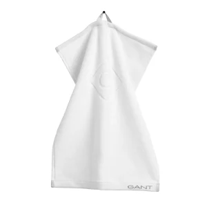 GANT Organic Cotton G Handduk - White